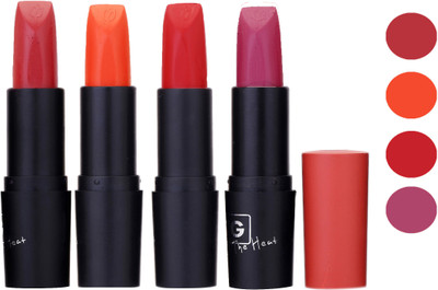 

OTG Colour Show Hot Lipstick 19(Red, Orange, Brick Red, Plaum)