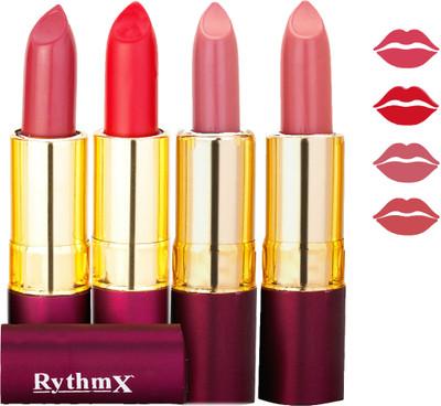 

Rythmx Matte Lipstick Combo 008(Multicolor,)