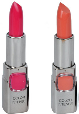 

7 Heaven's Color Intense lipstick ((PINKY-402)(PEACH-605))(shade-402,605, 7.6 g)