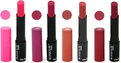 

Bonjour Paris Color Cap Combo 050216 8 B(Magenta, wine, Brown, Mauve, 14 g)