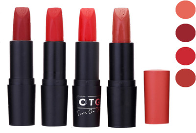

OTG Colour Show Hot Lipstick 119(Maroon-Brick Red-Peach-Brown, 16.8 g)