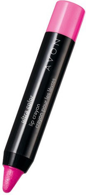 

Avon Ultra Color Lip Crayon - 2 in 1 creamy lipstick liner (showstopper pink)(showstopper pink)