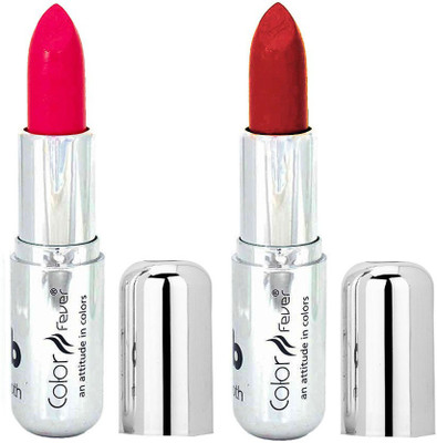 

Color Fever Creamy Matte Pink Lipstick 24061601(Pink, Brick Red, 8.4 g)
