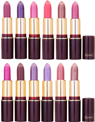 

Qunex Rich Colour Lipstick Wholesale Combo 1105201601(Multicolor,, 48 g)