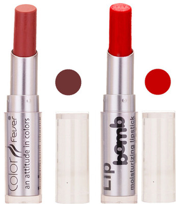 

Color Fever Hot Creamy Matte Girls Lipstick 206(Peach, Red, 6.4 g)