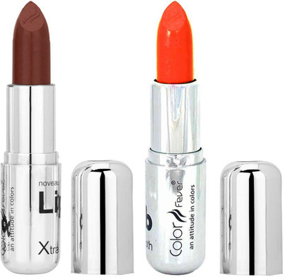 

Color Fever Creamy Matte Coffee Lipstick 2406201607(Maroon, Orange, 8.4 g)