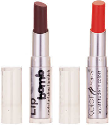 

Color Fever Creamy Matte Limited Offer77160123Coffee, Orange Lipstick Set(Coffee, Orange, 6.4 g)