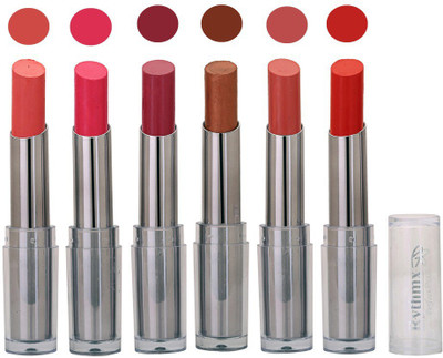 

Rythmx Color Show Creamy Matte Lipstick (Pack of 6) 501(Peach)