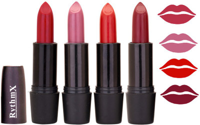 

Rythmx Rich Cream Burgundy Wine,purple,Red,Mauve Shades Lipstick(Purple,Red 18, 16 g)