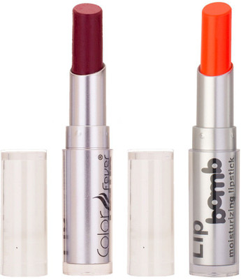 

Color Fever Creamy Matte Limited Offer77160108wine Shine, Neon Lipstick Set(wine Shine, Neon, 6.4 g)
