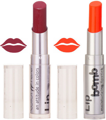 

Color Fever Creamy Matte profissional77160027Maroon,Neon Lipstick(Maroon, Neon, 6.4 g)