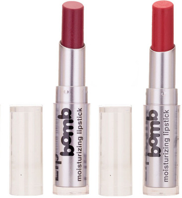 

Color Fever Creamy Matte Limited Offer77160269Purple, Brick Orange Lipstick Set(Purple, Brick Orange, 6.4 g)