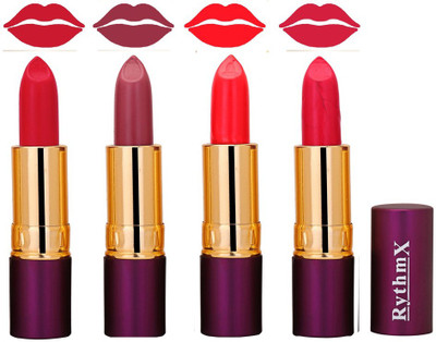 

Rythmx Hot Shades Long Lasting Lipstick Combo 5112(Multicolor)