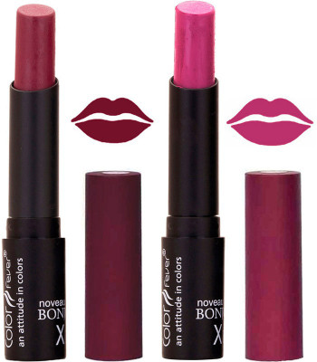

Color Fever Wine Creamy Matte Offer Lipstick Set-03-13(Wine, Purple, 7 g)