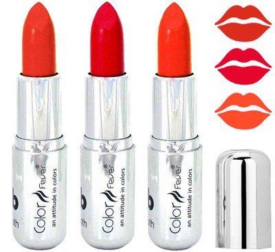 

Color Fever Reddish Orange Color Lipstick 133201624(Multicolor,, 12.6 g)
