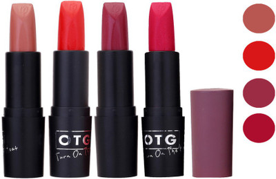 

OTG 9 to 5 Lipstick Set Pack Of 4(shade - 5, 16 g)