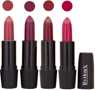 

Rythmx Black Important Lipsticks Combo 34(Multicolor,, 16 g)