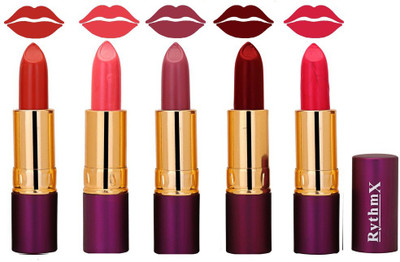 

Rythmx Matte Lipstick (Pack of 5, New Shades)887(Sahde-637)