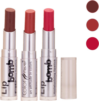 

Color Fever New Delhi Girls Selected Color Lipstick 180(Brown, Brick, Pink, 9.6 g)