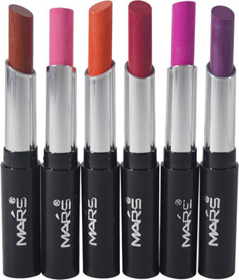 

Mars Lip Rouge Playmate Series Sweet Lipstick Pack of 6(PGGP-A1, 3 g)