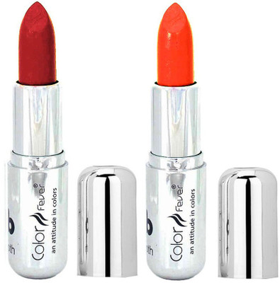 

Color Fever Creamy Matte Brick Red Lipstick 24061616(Brick Red, Orange, 8.4 g)