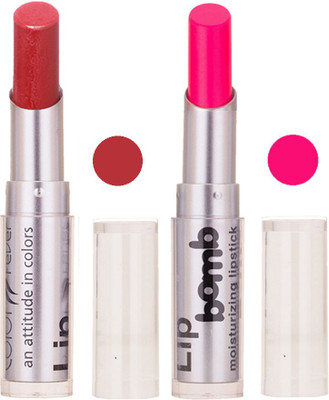 Color Fever Hot Creamy Matte Girls Lipstick 28(Maroon, Neon Orange, 6.4 g)