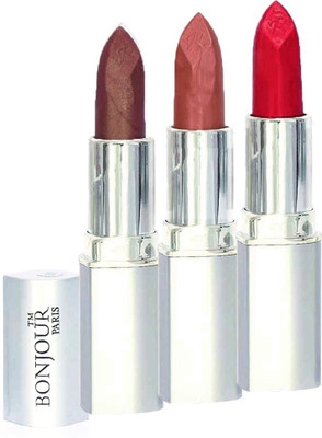

Bonjour Professional 0313 Coffee Nude Neon Pink Lipstick(Nude, Coffee, Neon Pink, 11.4 g)