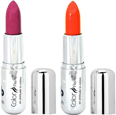 

Color Fever Creamy Matte Orange Lipstick-24736(Plum, Orange, 8.4 g)