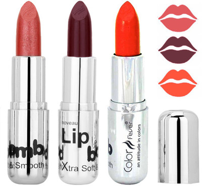 

Color Fever Light Pink Color Lipstick 154201605(Multicolor,, 12.6 g)