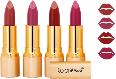 

Color Fever Absolute Non Transfer Matte Lipstick 14(Mauve, Peach, Mauve, Purple)