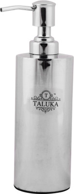 

Taluka (8.4" x 2.7" Inches) Stainless Steel Round Soap Dispenser Capacity :- 800 ML 800 ml Soap, Gel, Lotion, Foam, Conditioner, Shampoo Dispenser(Steel)