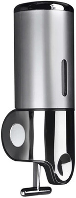 

Kitsch™ Levro Silver ABS Plastic 450 ml Soap, Lotion Dispenser(Silver)