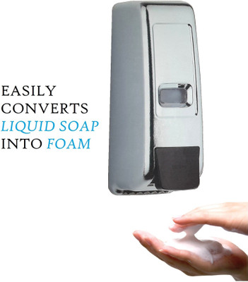 

AAI FOAM 500 ml Foam, Soap, Shampoo, Conditioner Dispenser(Silver)