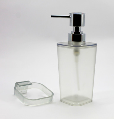 

Stonkraft luxury 500 ml Gel, Lotion, Soap, Shampoo, Conditioner Dispenser(Clear)