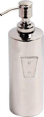 Yasha Lifestyle WALL MOUNTING LIQUID SOAP DISPENSER ROUND ROYAL DESGINE 500 ml Gel, Lotion, Foam, Conditioner, Shampoo Dispenser(Steel)