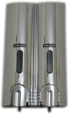 

Uniair 500 ml Shampoo, Soap, Foam, Lotion Dispenser(Steel)