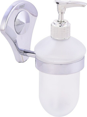 

FAB EL Liquid Soap Holder or Dispenser 0.3 L Shampoo Dispenser(Silver)