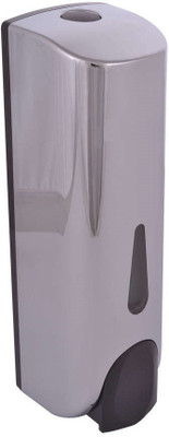 

AAI Xylo slim silver crome pvc 350 ml Shampoo, Lotion, Gel, Conditioner & soap dispenser 350 ml Soap, Shampoo, Lotion, Gel, Conditioner Dispenser(Silver)