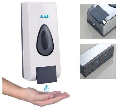 

AAI Scorpio 350 ml Soap, Shampoo, Lotion, Gel, Conditioner Dispenser(White)