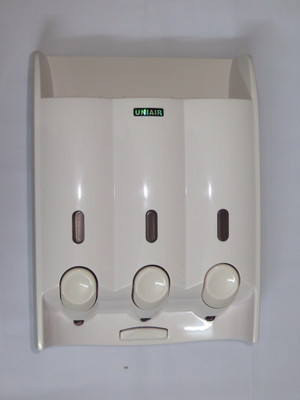 Uniair 400 ml Shampoo, Soap, Foam, Lotion Dispenser(White)