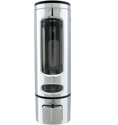 

Dolphy Silver Chrome Finish 400 ml Soap, Shampoo, Lotion Dispenser(Silver)