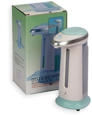 

Tuzech Infrared Automatic with Led Light Glow 400 ml Sensor Equiped Soap Dispenser(Multicolor)