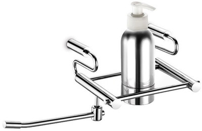 

Dazzle 200 ml Soap Dispenser(Silver)