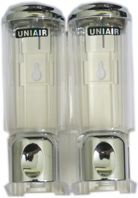 

Uniair 350 ml Shampoo, Lotion, Foam, Soap Dispenser(Silver)