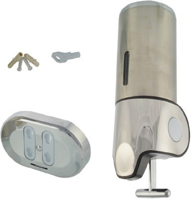 

Panchvati Enterprise Unique Design 500 ml Conditioner, Lotion, Shampoo, Soap Dispenser(Silver)