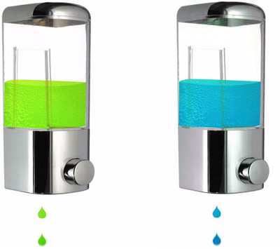 

Eminence Set of 2 Liquid Fluid 500 ml Gel, Lotion, Conditioner, Soap, Shampoo Dispenser