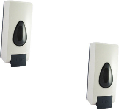 

RoyaL Indian Craft (Pack of 2) Smooth Push 250 Soap, Lotion, Gel Dispenser(White)
