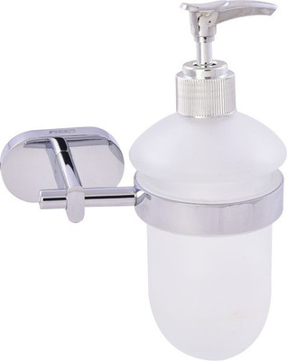 

FAB MO Liquid Soap Holder or Dispenser 0.3 L Soap Dispenser(Silver)