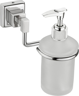 

Jovial 412 Calypso Soap Dispenser, Liquid Soap Dispenser, Bathroom Accessories (Glossy Finish, 304 Stainless Steel, Anti Rust, Corrosion Free) 200 ml Lotion, Conditioner, Soap, Shampoo Dispenser(Silver)