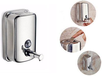 

AAI COSMO 500 ml Conditioner, Gel, Lotion, Shampoo, Soap Dispenser(Steel)